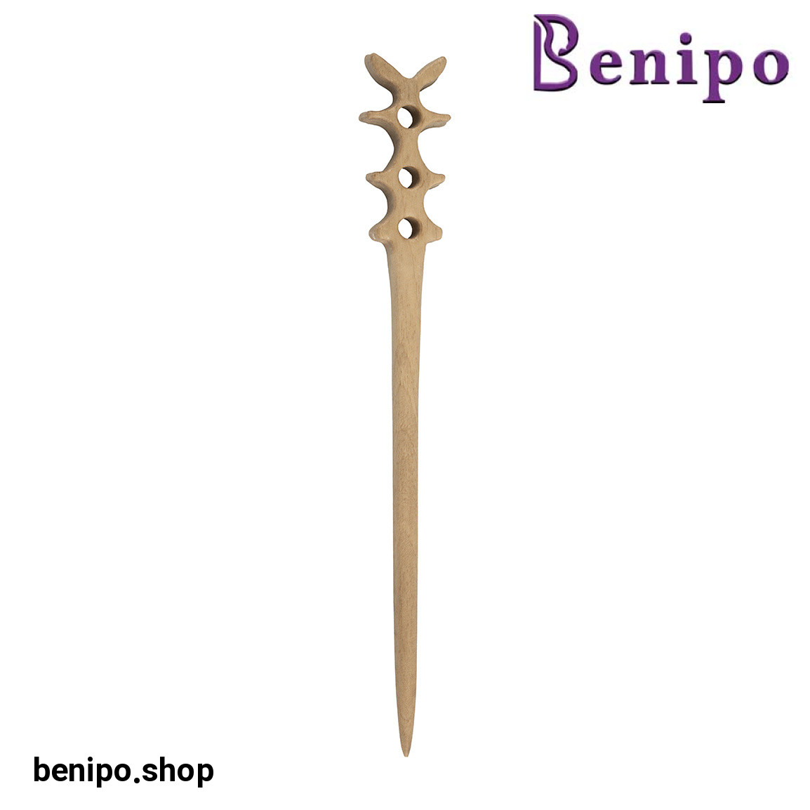 کانزاشی چوبی طرح مهره کد 404