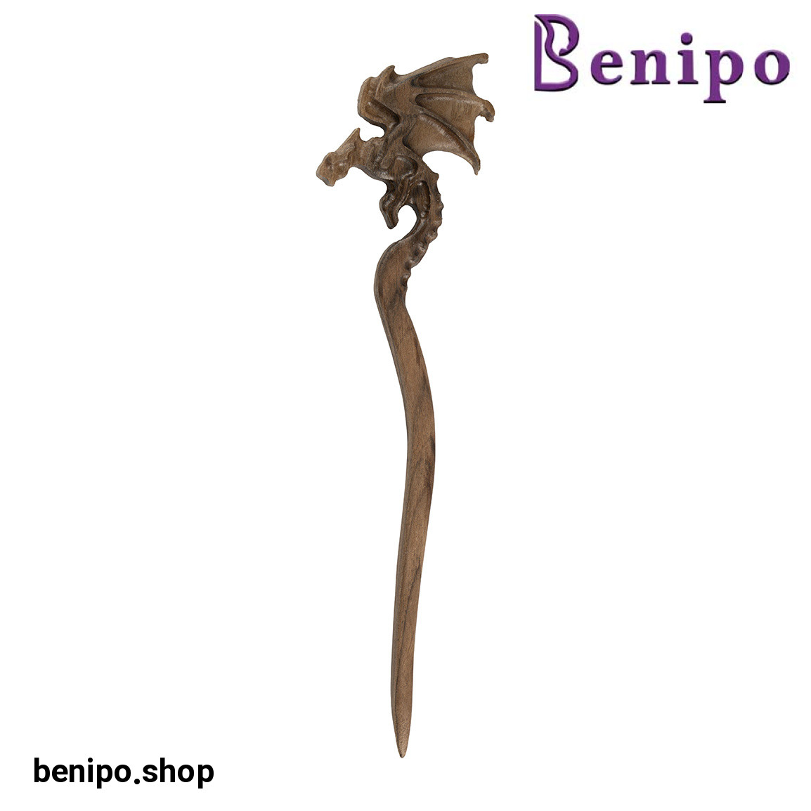 کانزاشی چوبی طرح اژدها کد 411