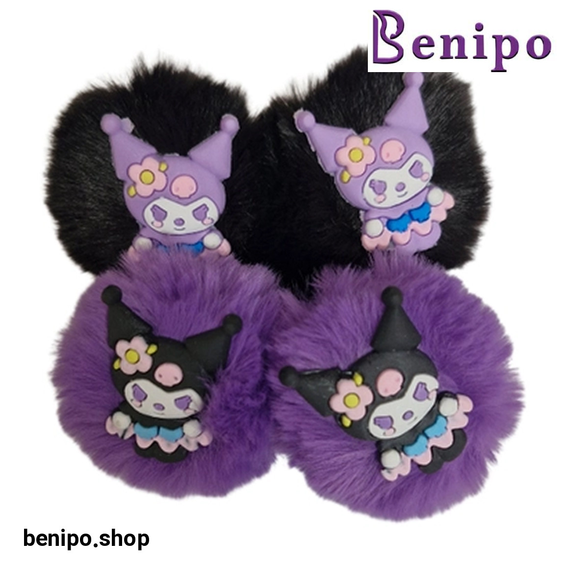 کش مو دخترانه مدل کورومی بسته 4 عددی