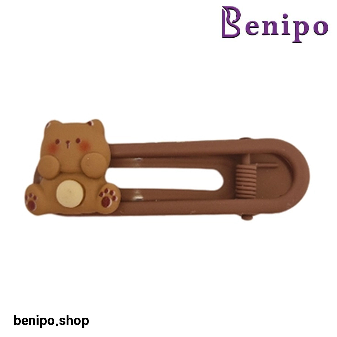 گیره مو دخترانه طرح خرس