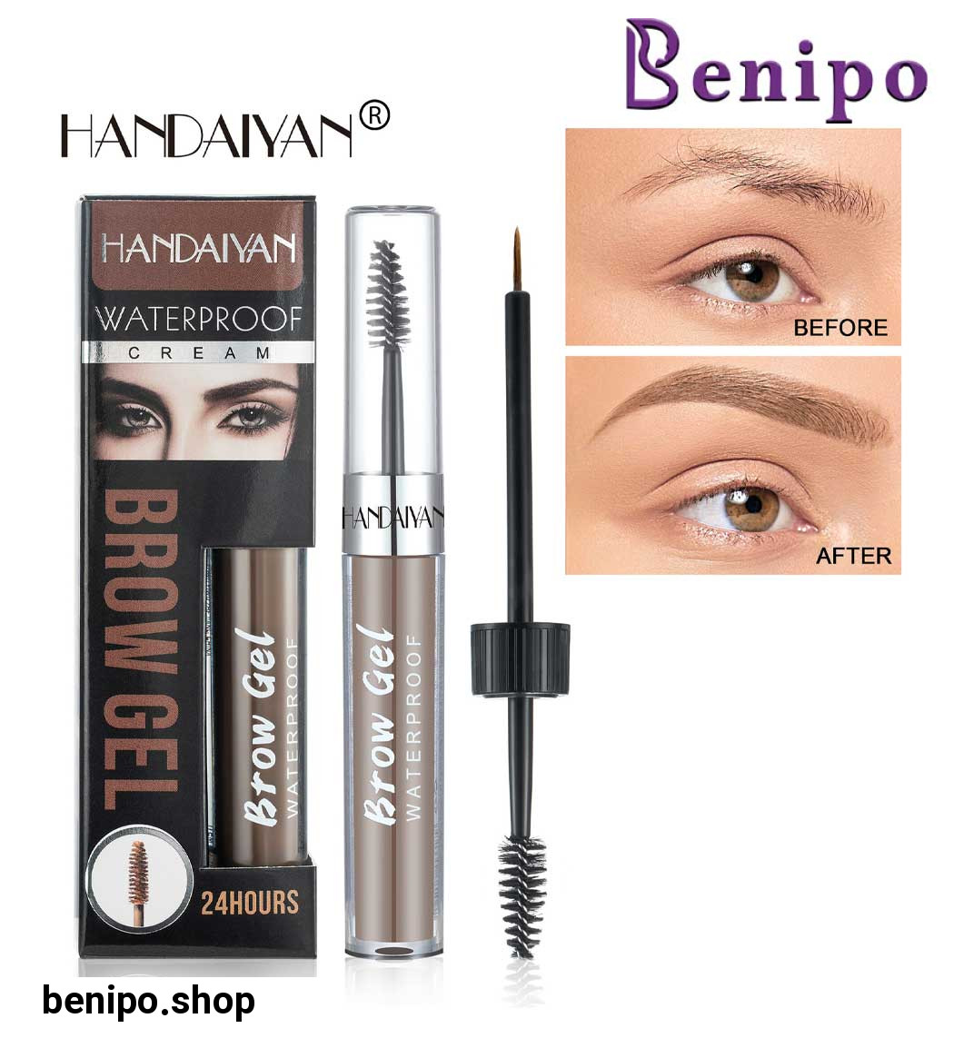 ژل ابرو رنگی دو طرفه