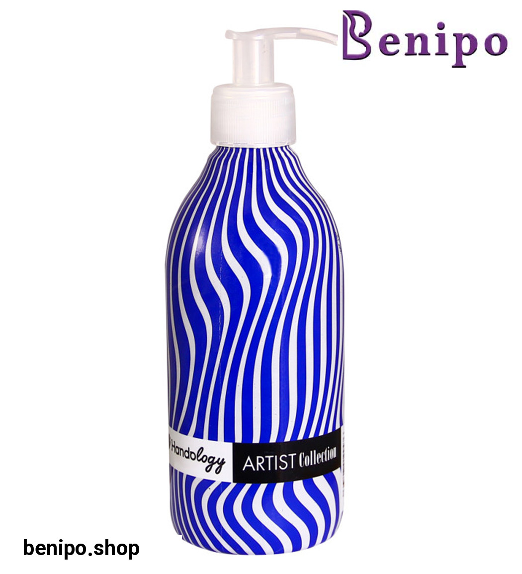 مایع دستشویی آرتیست کالکشن 350میل راه راه آبی