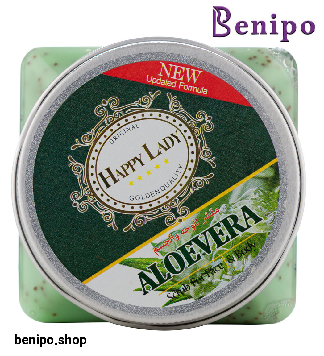 اسکراب شنی صورت و بدن آلوئه ورا 300میل