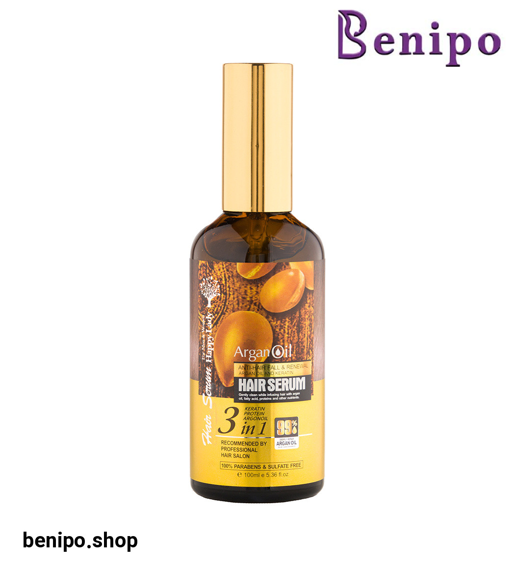 سرم مو 3 کاره حاوی روغن آرگان حجم 100 میلی لیتر