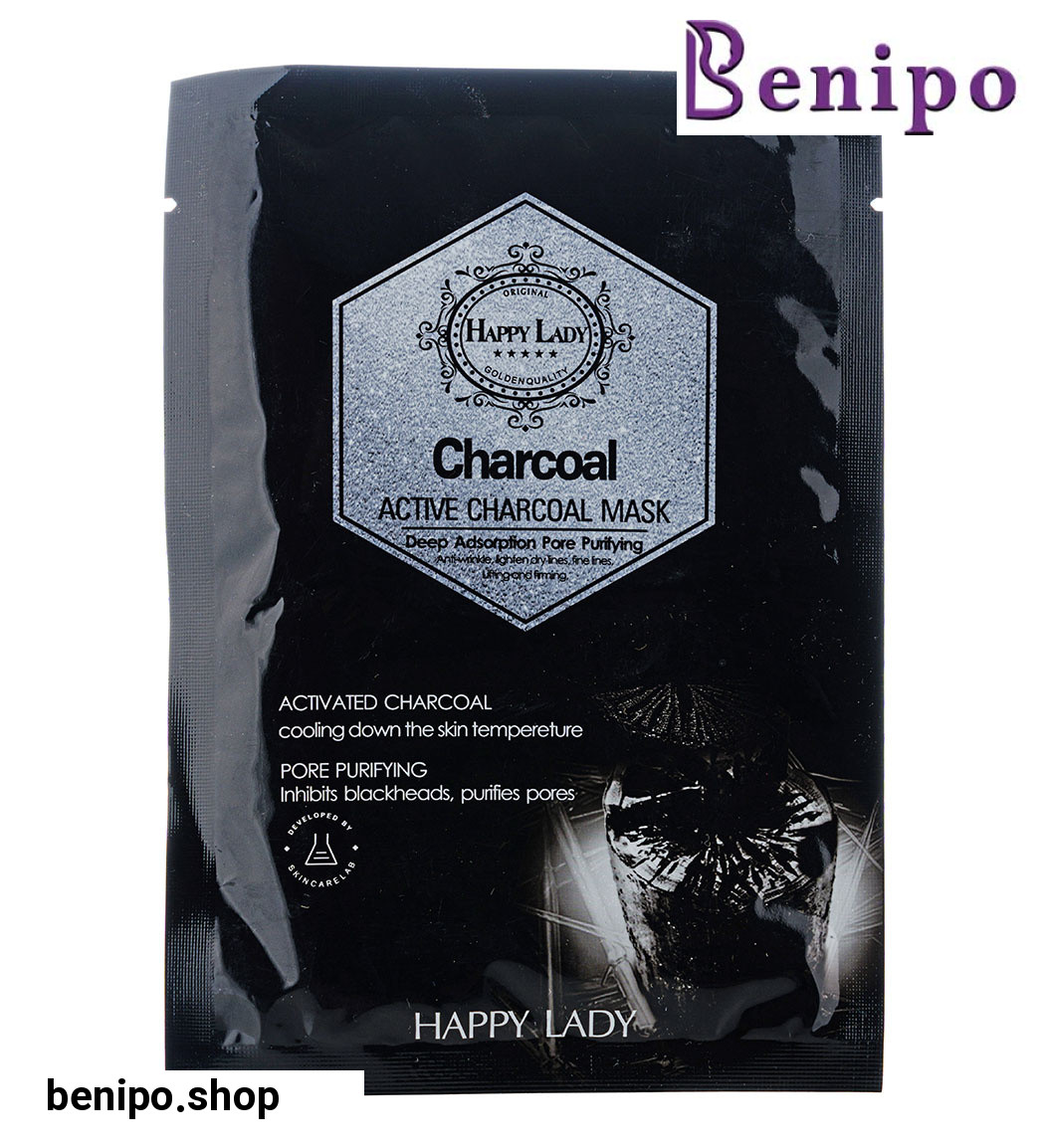 ماسک ورقه ای صورت زغال