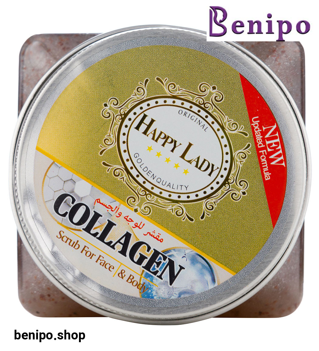 اسکراب شنی صورت و بدن کلاژن 300میل