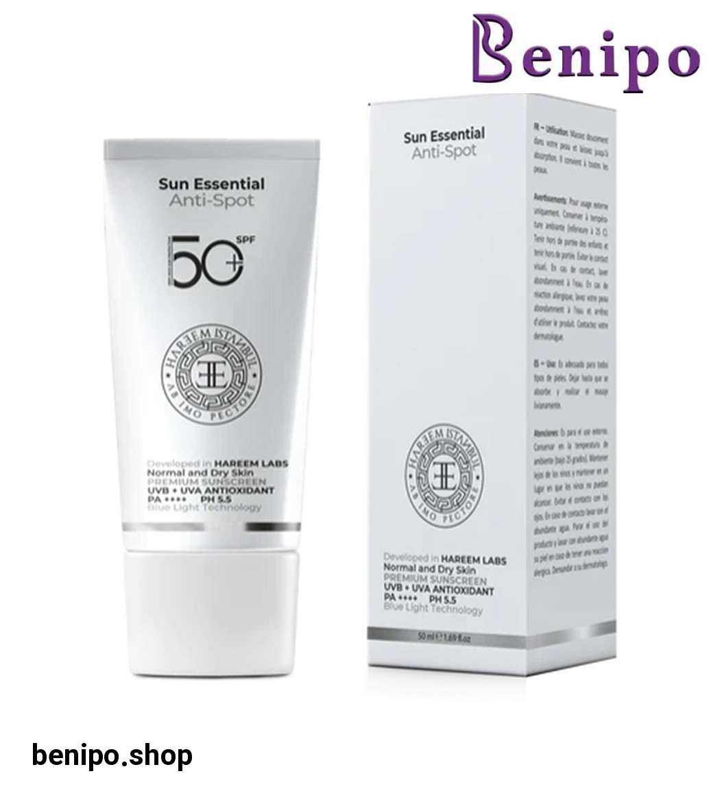 کرم ضد آفتاب مدل ضد آکنه دارای spf 50 حجم 50 میل