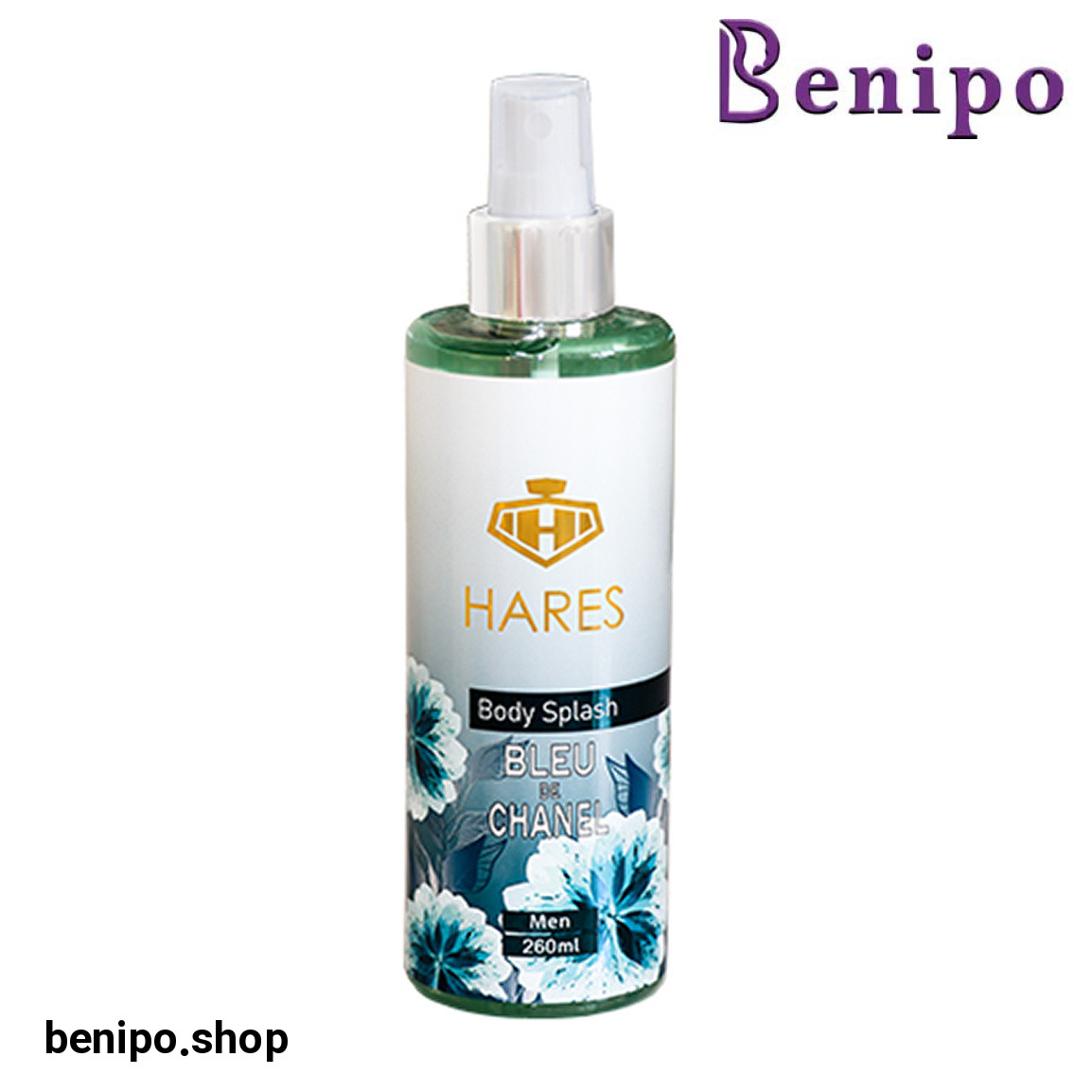 بادی اسپلش مردانه مدل Blue De Chanel حجم 260 میلی لیتر
