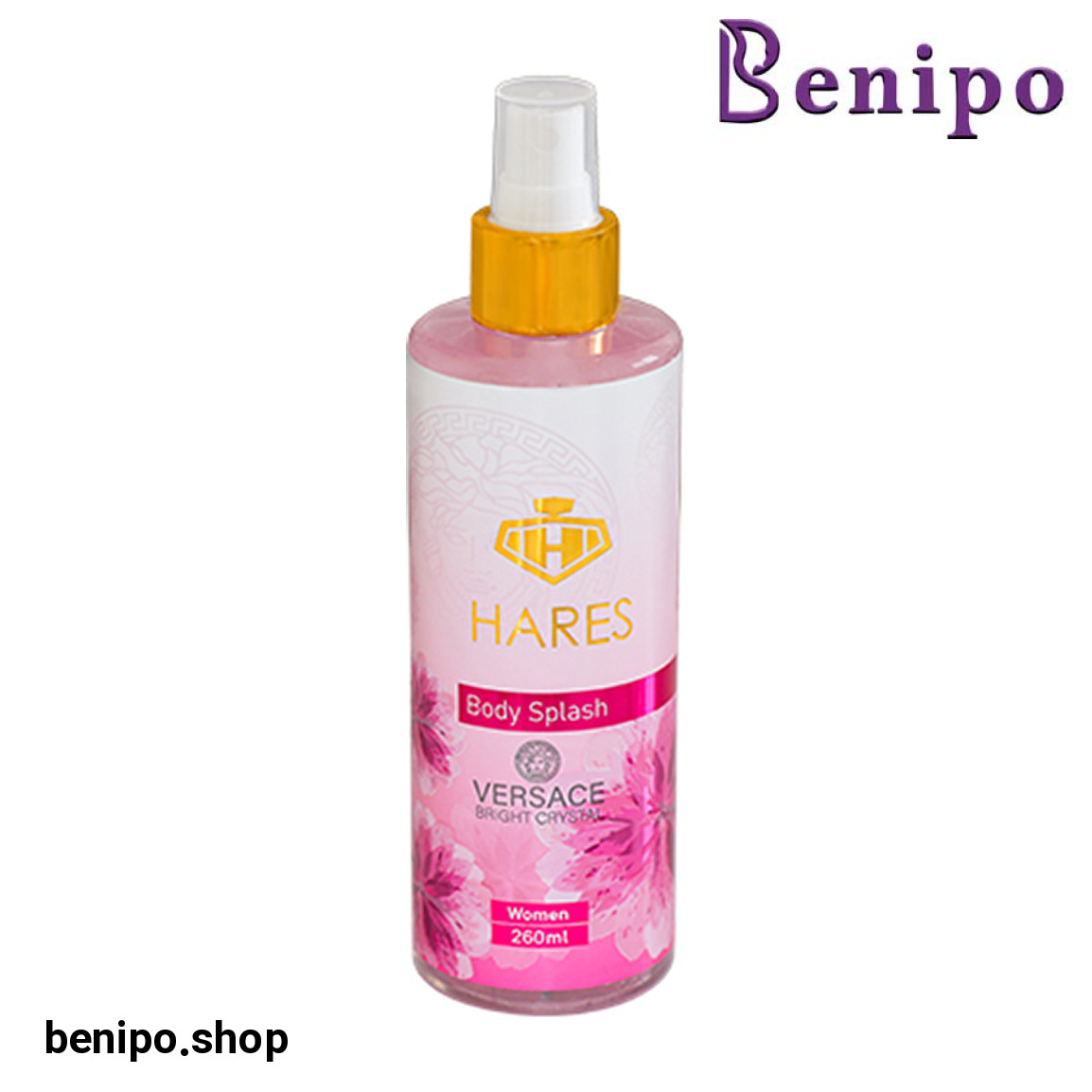بادی اسپلش زنانه مدل Versace Bright Crystal حجم 260 میلی لیتر