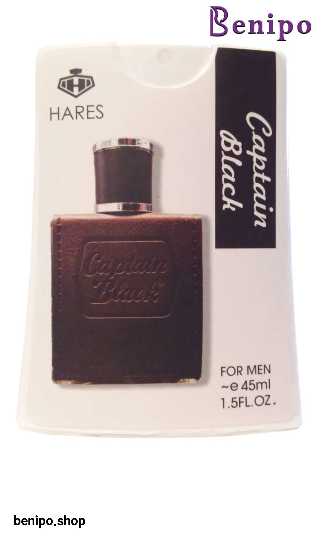 عطرجیبی مردانه کاپیتان بلک حجم 45 میل