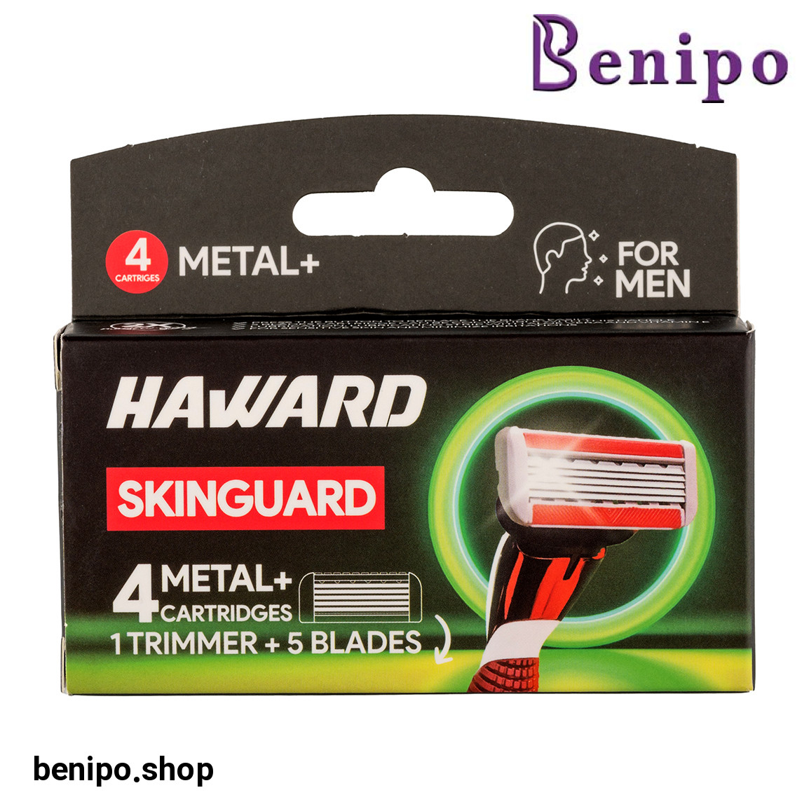 تیغ اصلاح پنج لبه مردانه مدل Metal Plus وزن 100 گرم