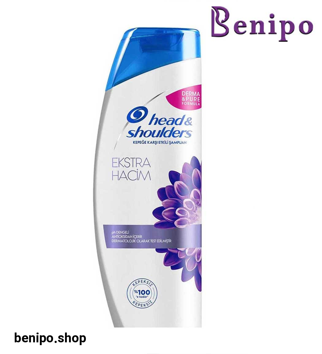 شامپو حجم دهنده و ضد شوره مدل Ekstra Hacim مناسب انواع مو 400 میل