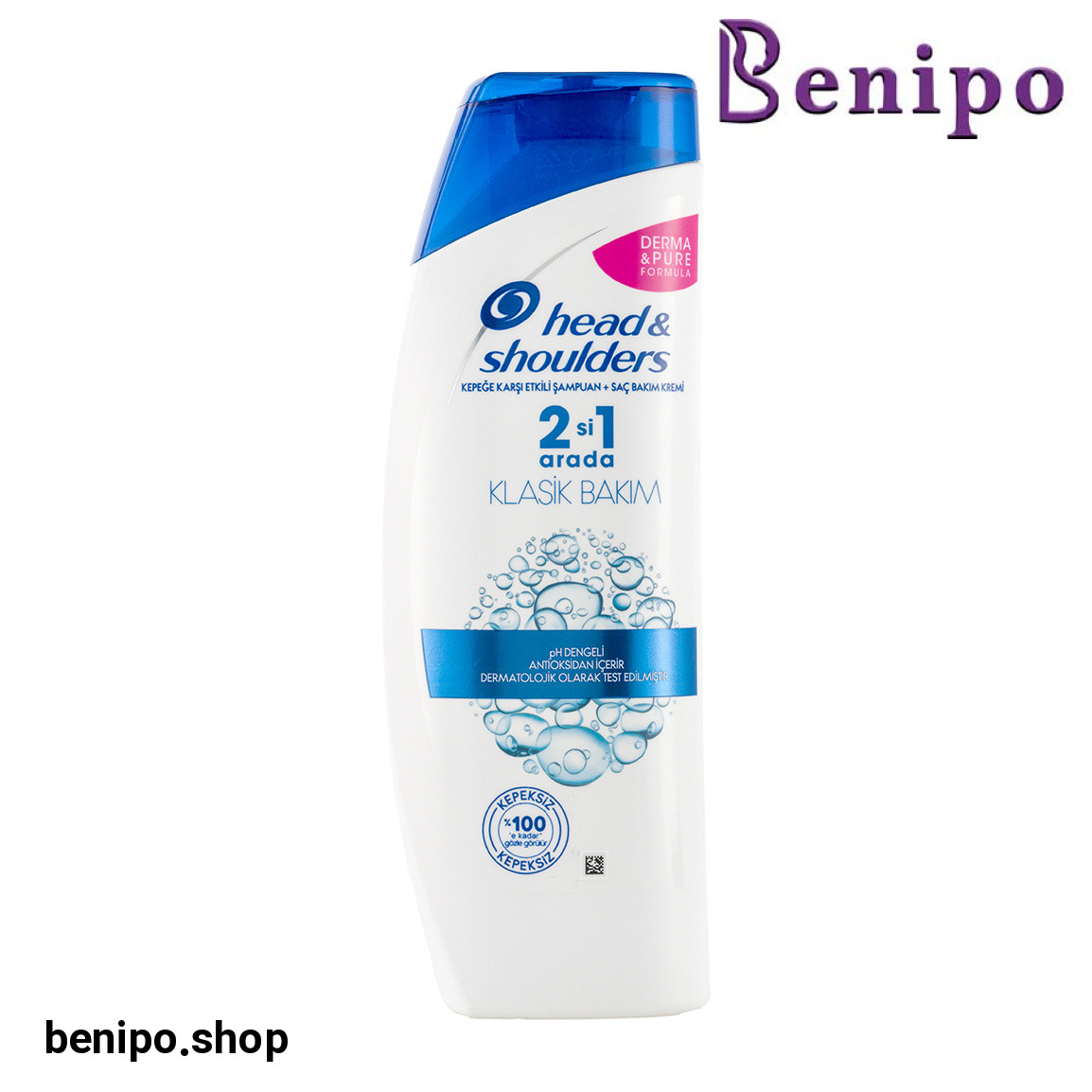 شامپو ضد شوره و مرطوب کننده مناسب انواع مو 2در1 حجم 350میل