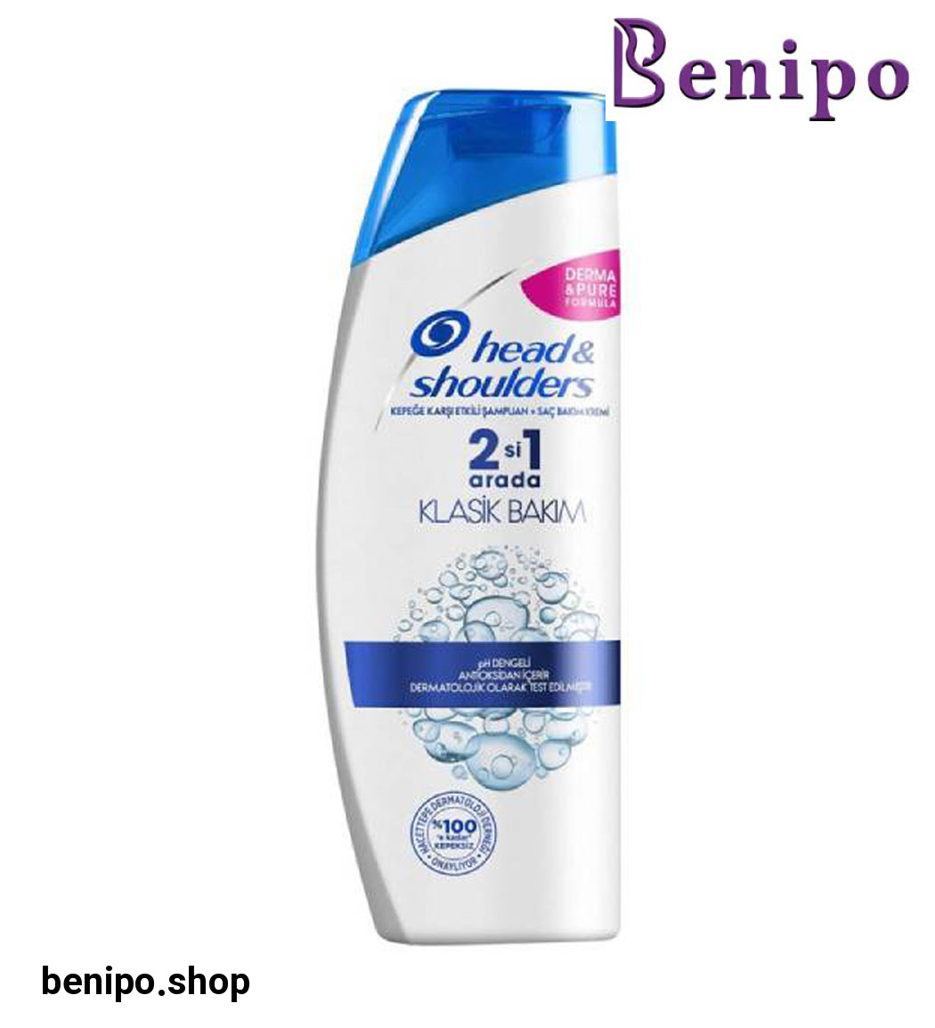 شامپو سر مدل Classic Care 2in1 حجم 400 میل