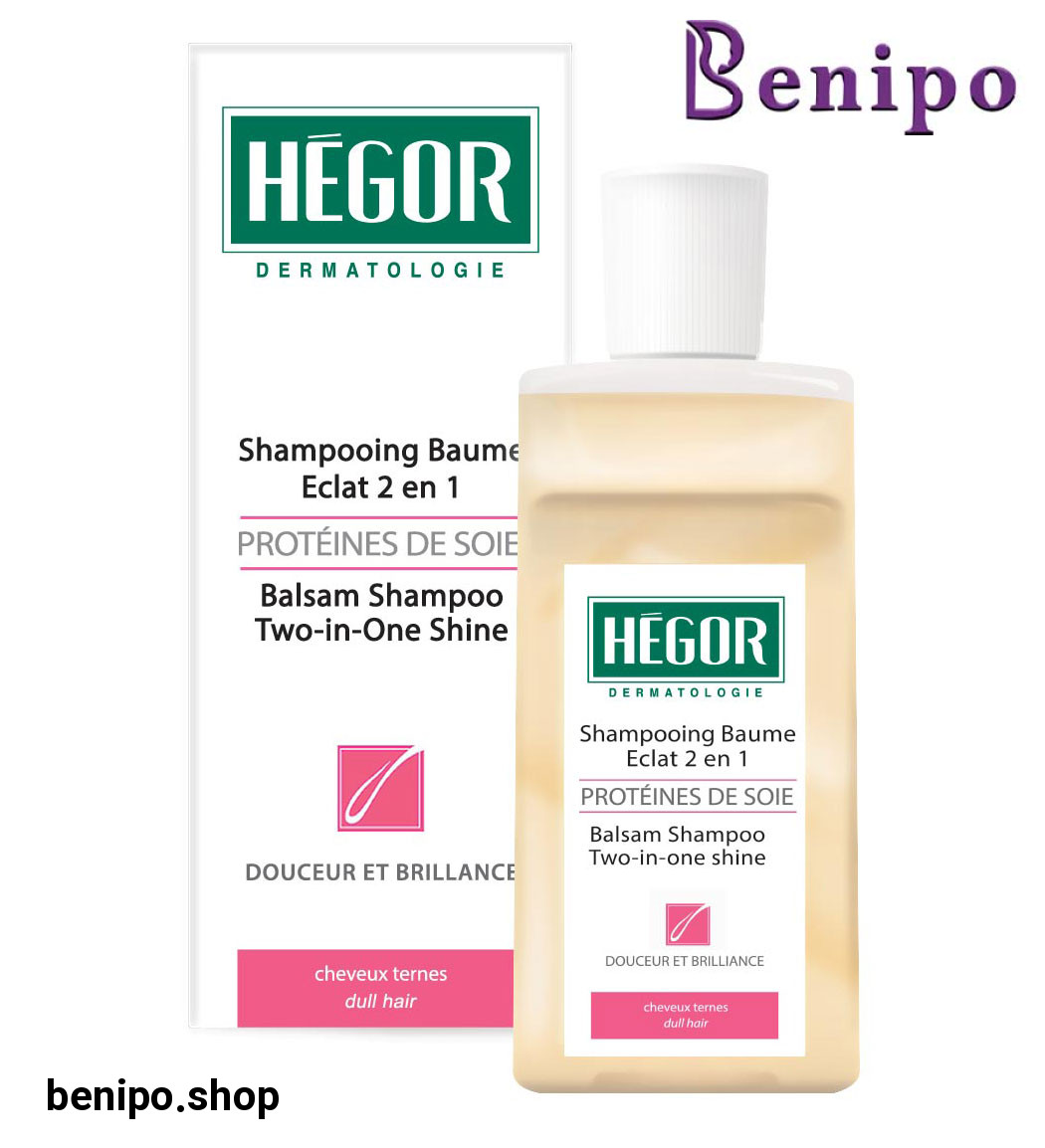 شامپو بالسام 2 در 1 تقویت کننده و براق کننده موی کدر 500میل