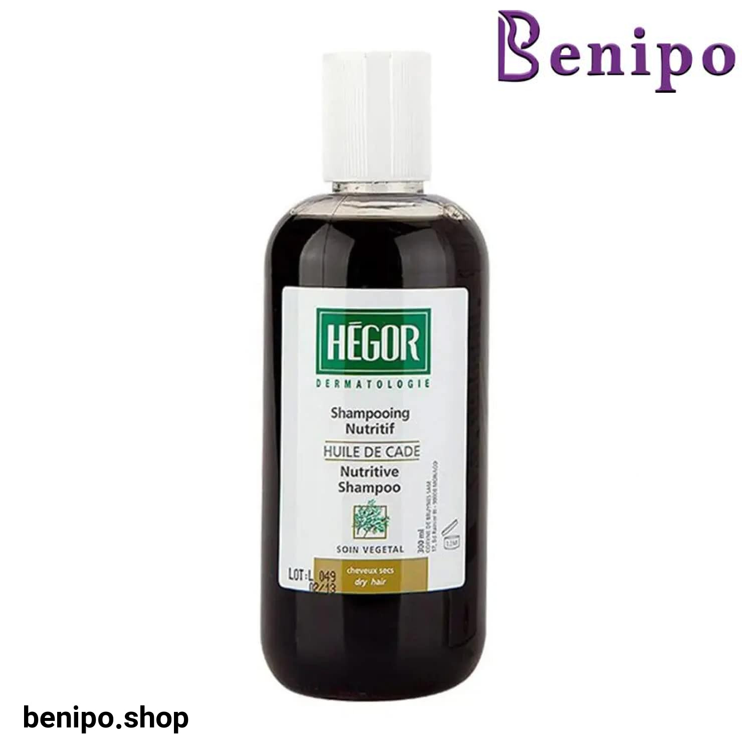 شامپو مغذی حاوی روغن کید مو خشک هگور