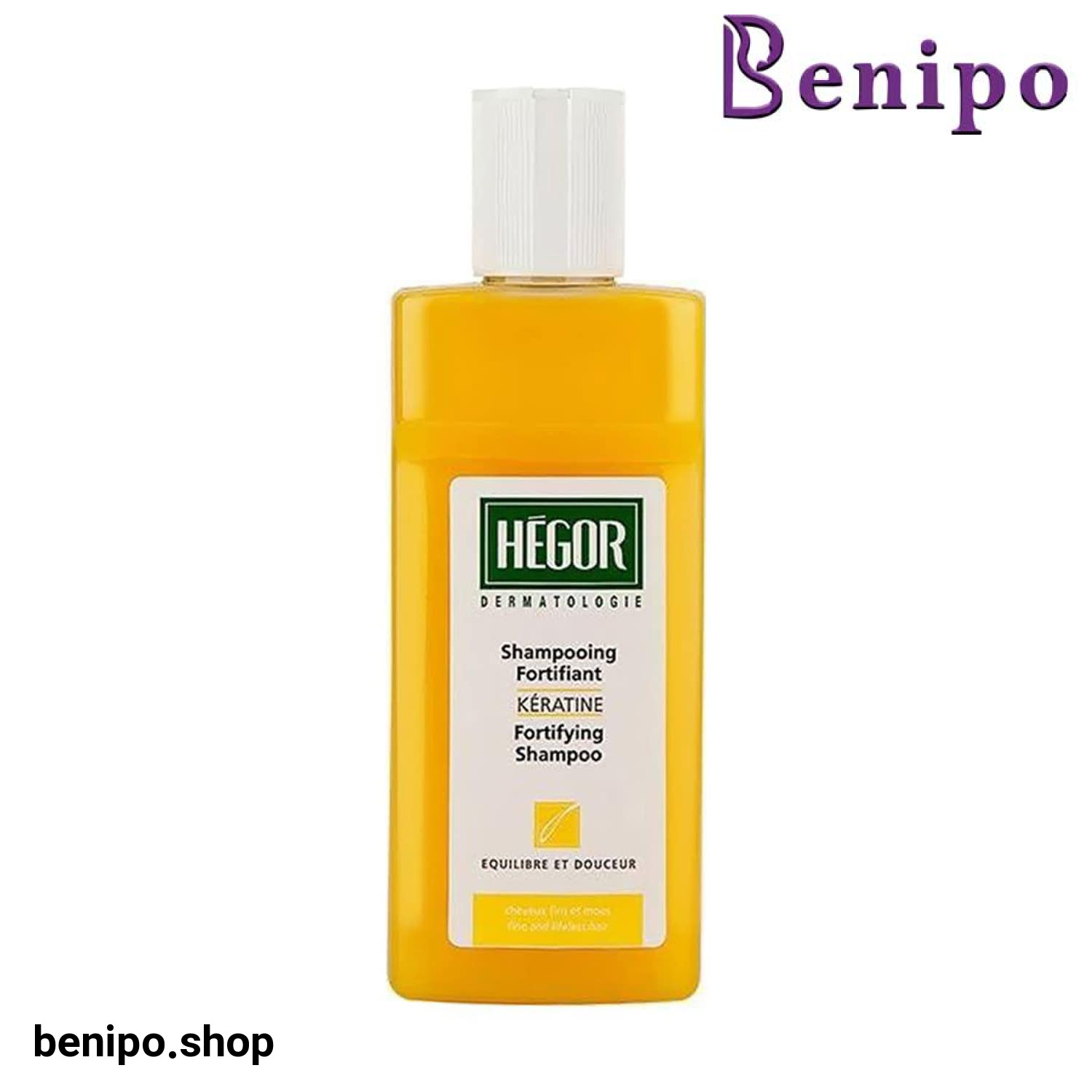 شامپو تقویت کننده حاوی کراتین هگور