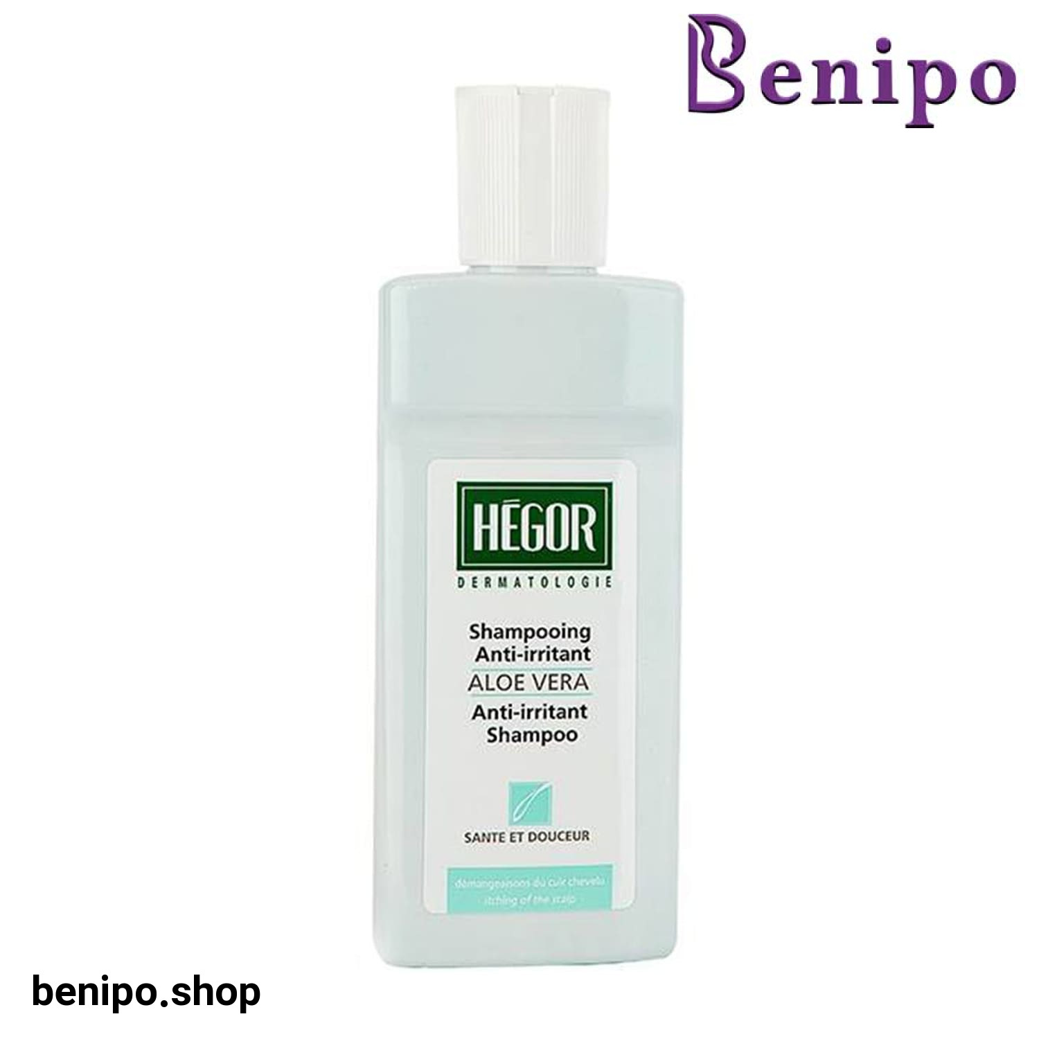 شامپو التیام بخش و رفع حساسیت کف سر آلوئه ورا هگور