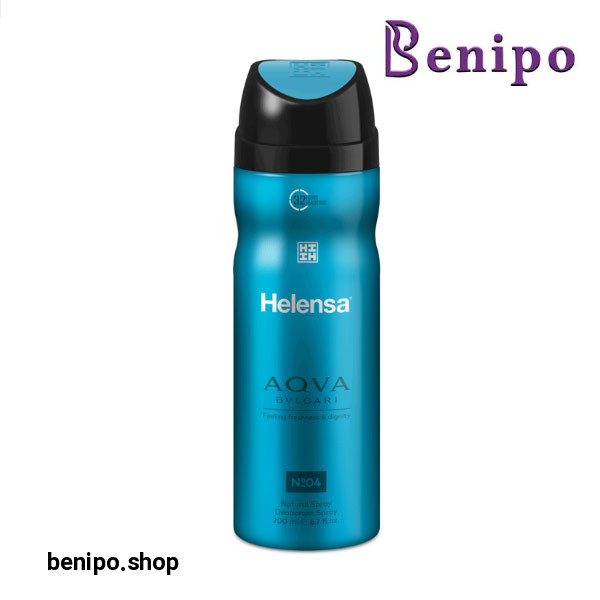 اسپری خوشبو کننده بدن مردانه مدل AQVA حجم 200میل