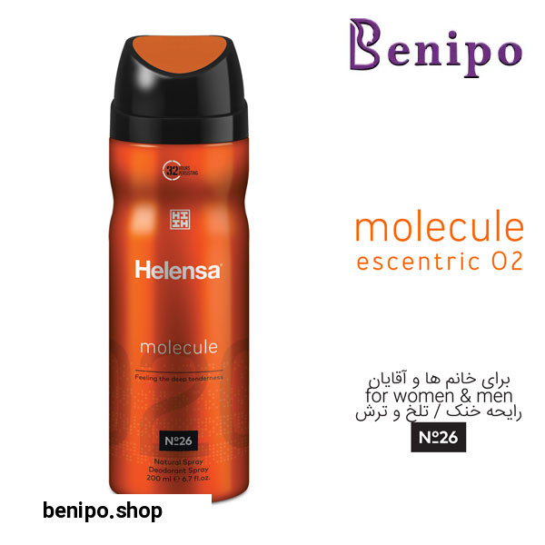 اسپری زنانه مدل Molecule حجم 200میل