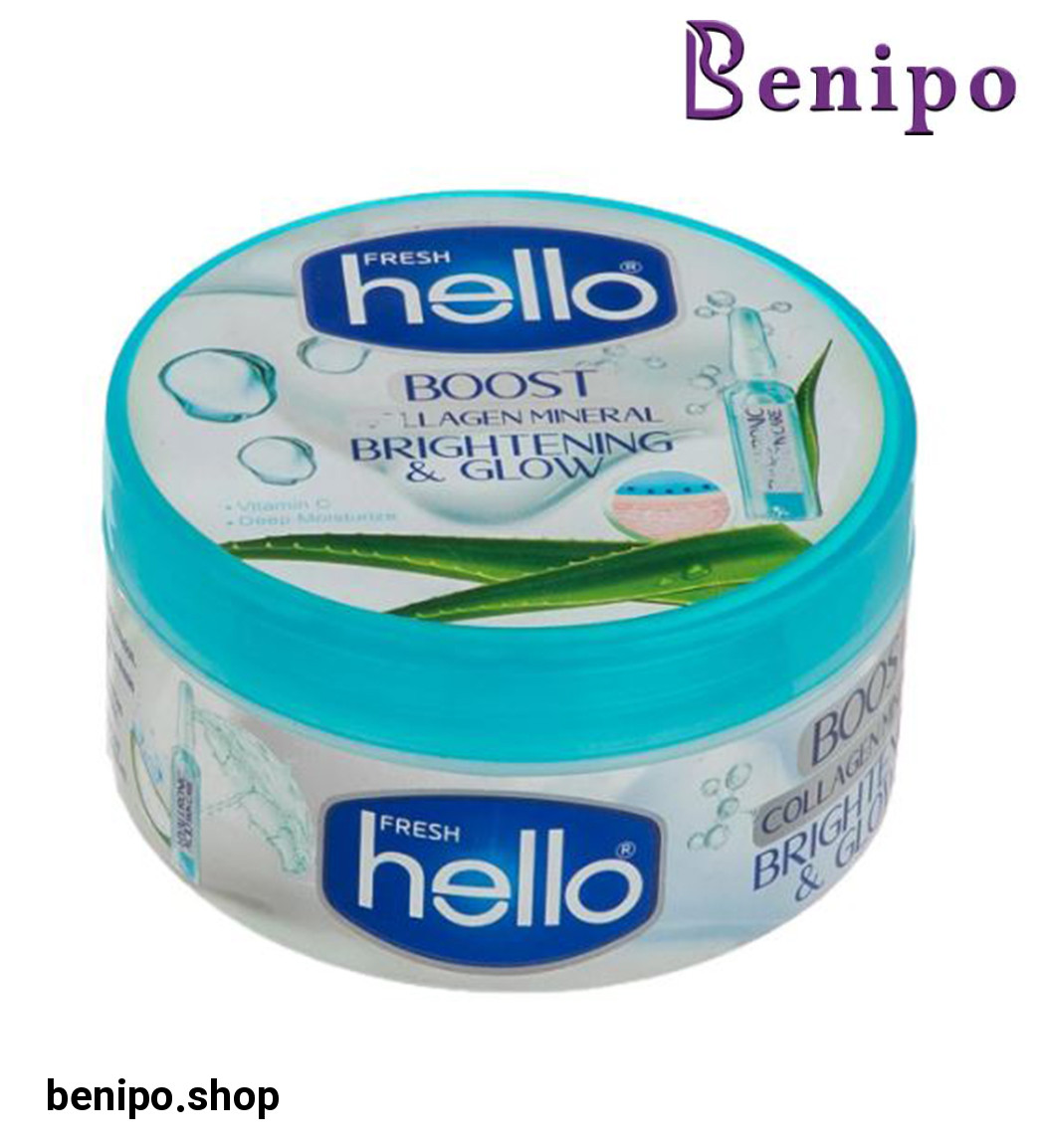 کرم آبرسان پوست و مرطوبت کننده حاوی آلوورا و هیالورونیک اسید 240 میل