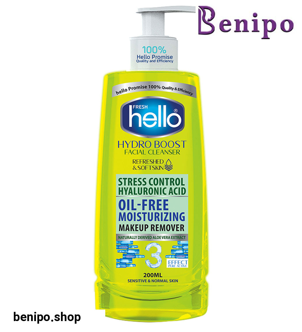 ژل شستشوی صورت حاوی هیالورونیک اسید مخصوص پوست خشک و نرمال 200میل