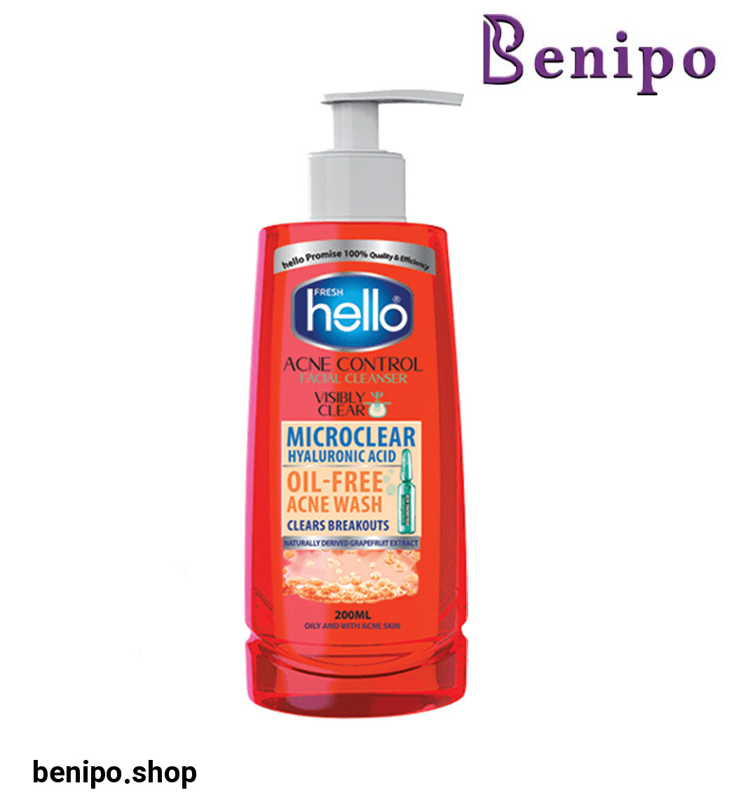 ژل شستشو صورت گریپ فروت مخصوص پوست چرب حجم 200 میل