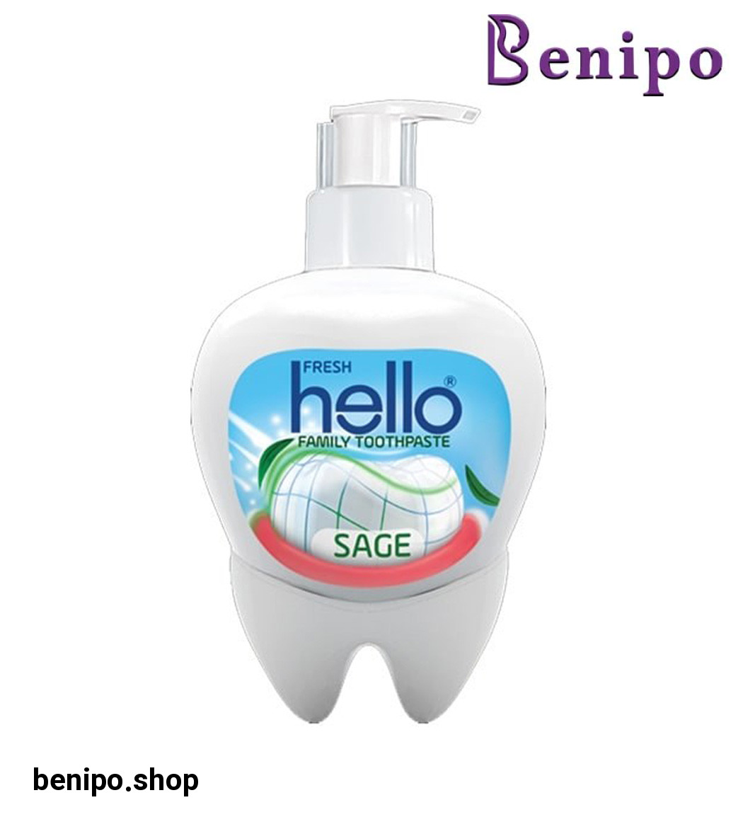 خمیر دندان پمپی sage حجم 250 گرم