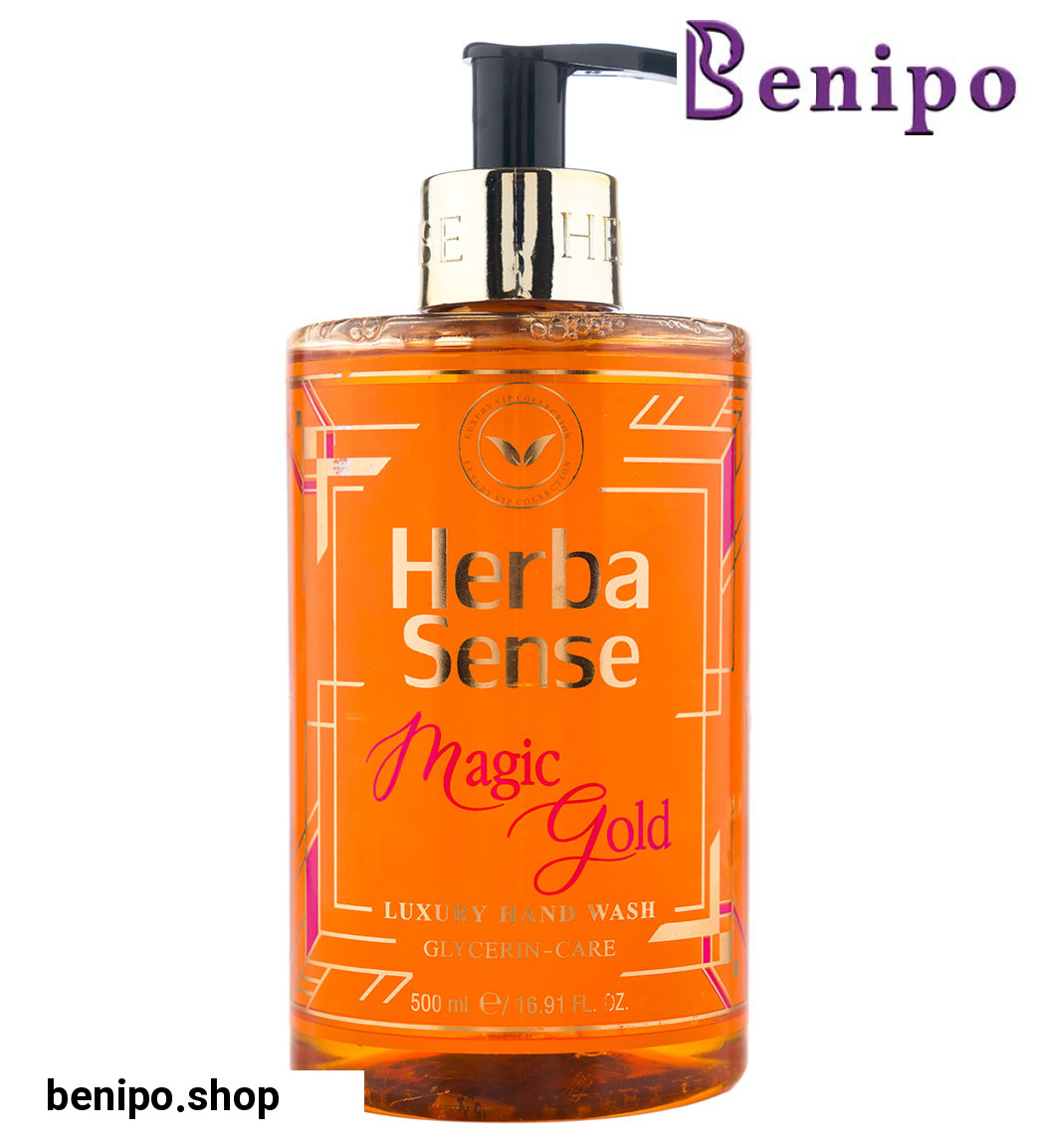 مایع دستشویی آبرسان مرطوب کننده پوست مدل Magic Gold حجم 500 میلی لیتر