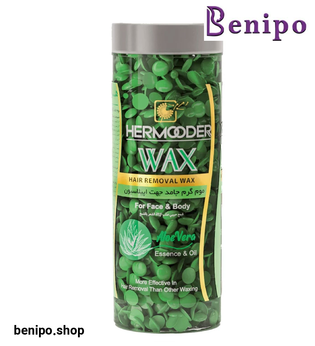 موم گرم مدل Aloe Vera حجم 270 میلی لیتر