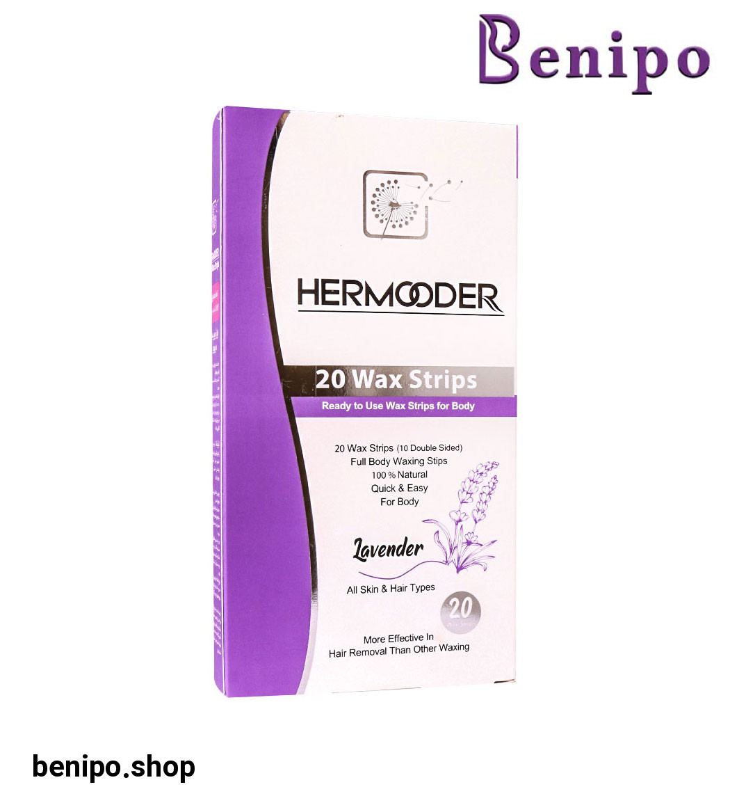 نوار موبر بدن مدل Lavender بسته 20 عددی