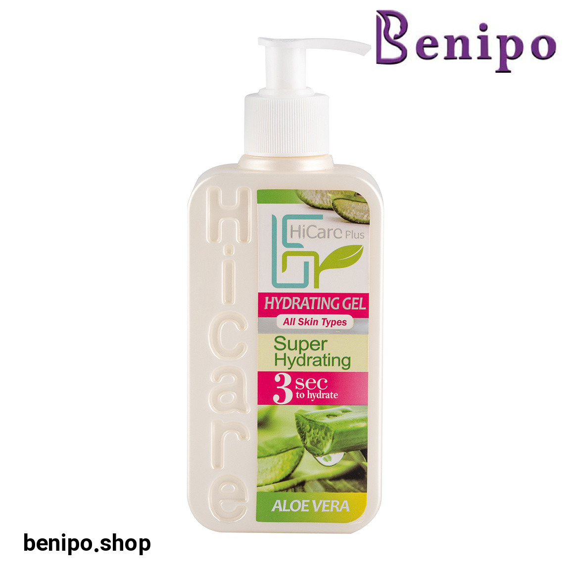 ژل آبرسان دست و صورت و بدن حاوی عصاره آلوئه ورا حجم 250 میلی لیتر