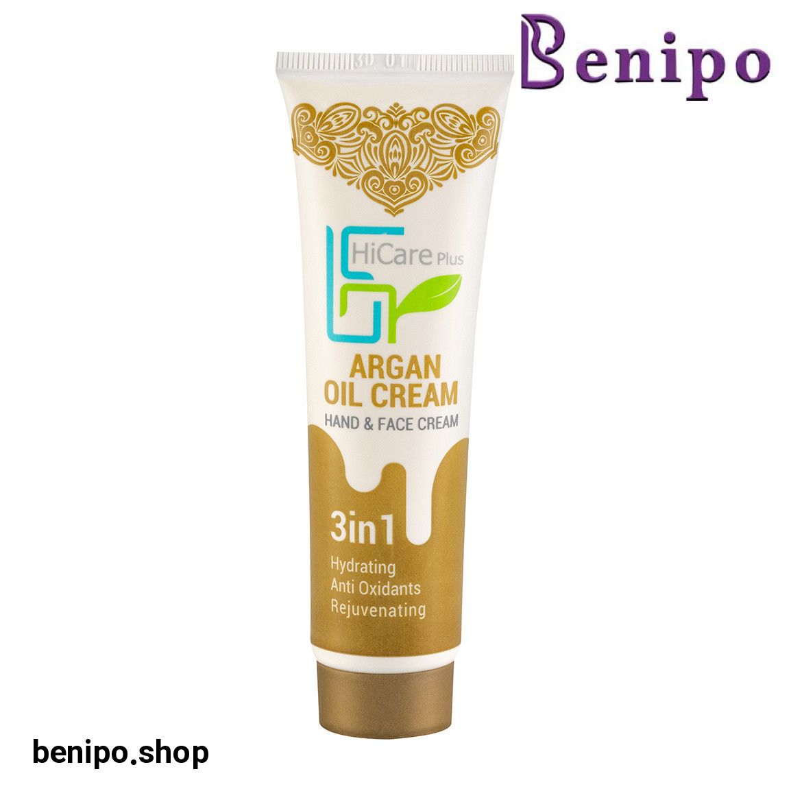 کرم آبرسان دست و صورت حاوی روغن آرگان حجم 50 میلی لیتر