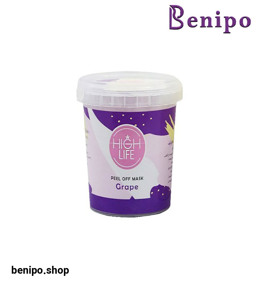 ماسک صورت انگور هیدروژلی وزن 250 گرم