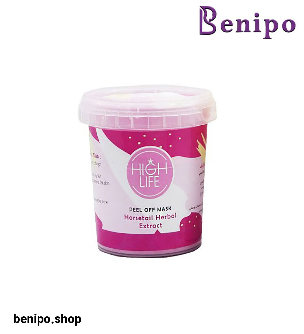 ماسک صورت گیاه دم اسب هیدروژلی وزن 250 گرم