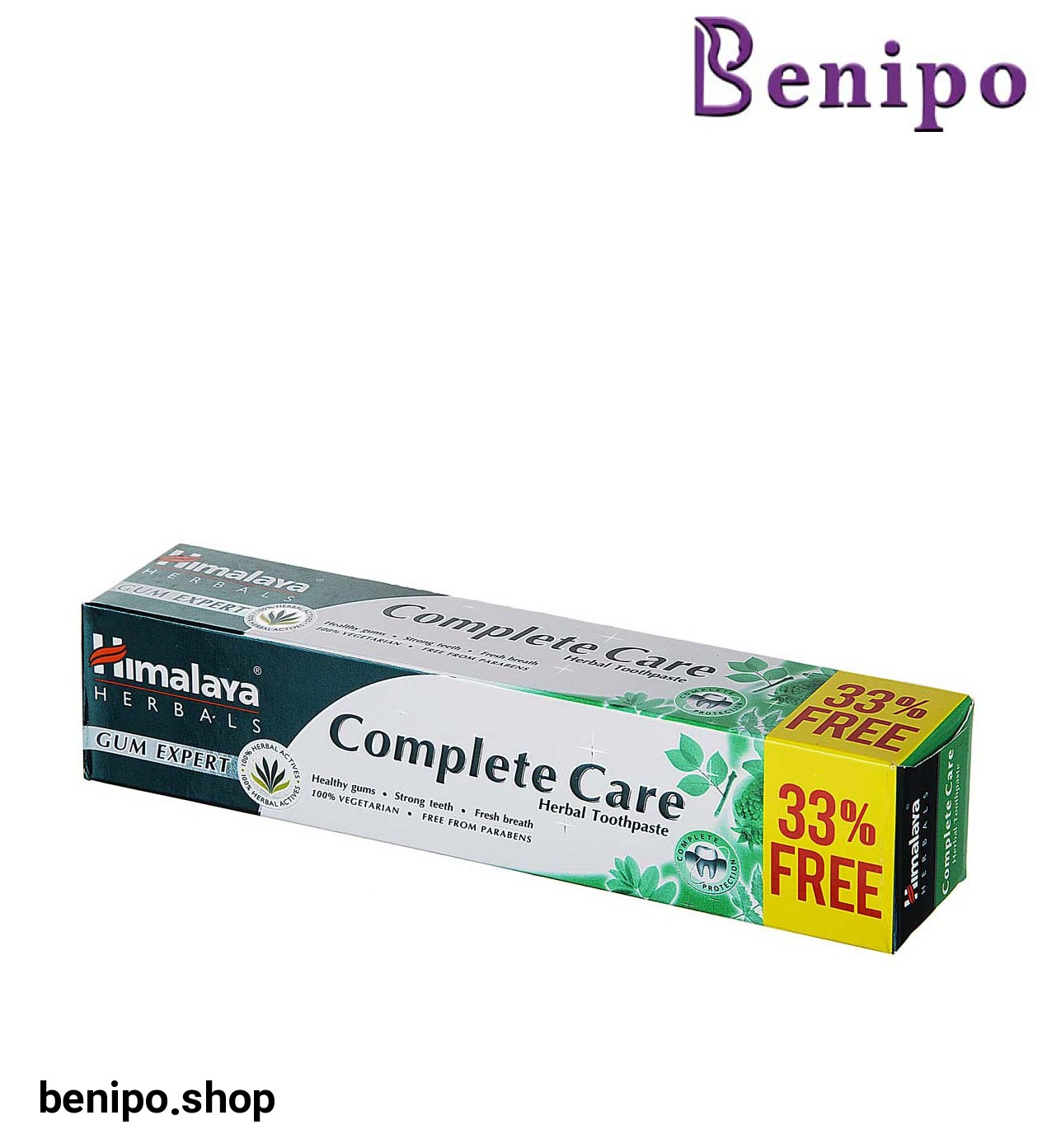 خمير دندان گياهي محافظت کامل 75 + 25 ميل مجاني