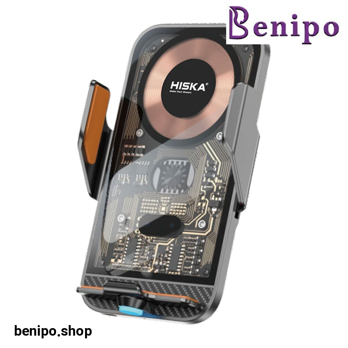 پایه نگهدارنده و شارژر بی سیم&nbsp;گوشی موبایل مدل HK-2351W