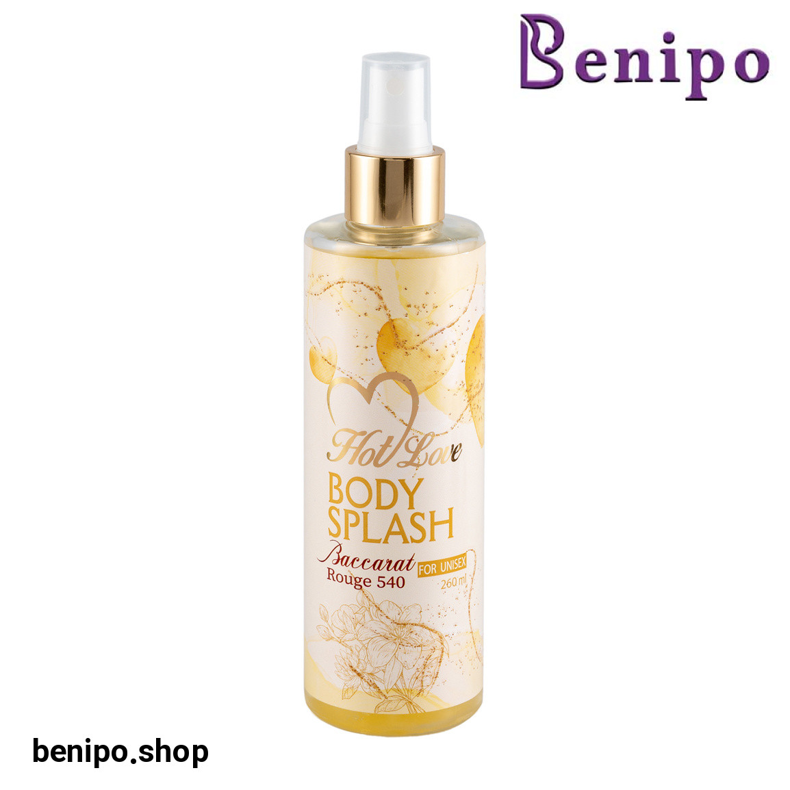 بادی اسپلش مردانه مدل Baccarat Rouge حجم 260 میلی لیتر