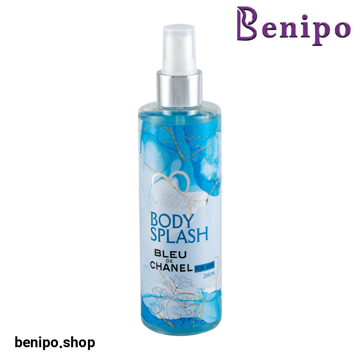 بادی اسپلش مردانه مدل Bleu The Chanel حجم 260 میلی لیتر