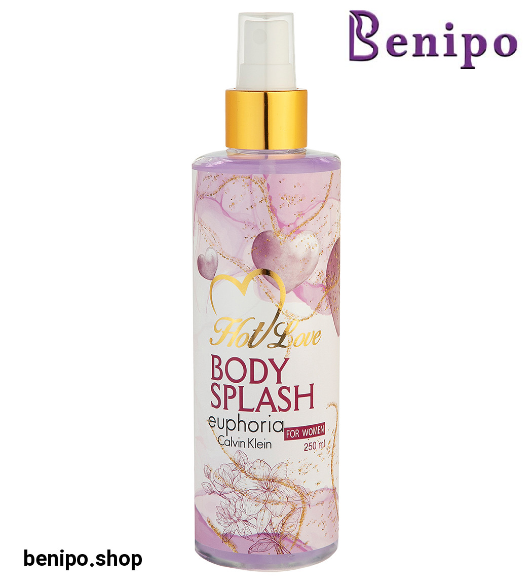 بادی اسپلش زنانه مدل ایفوریا 250میل