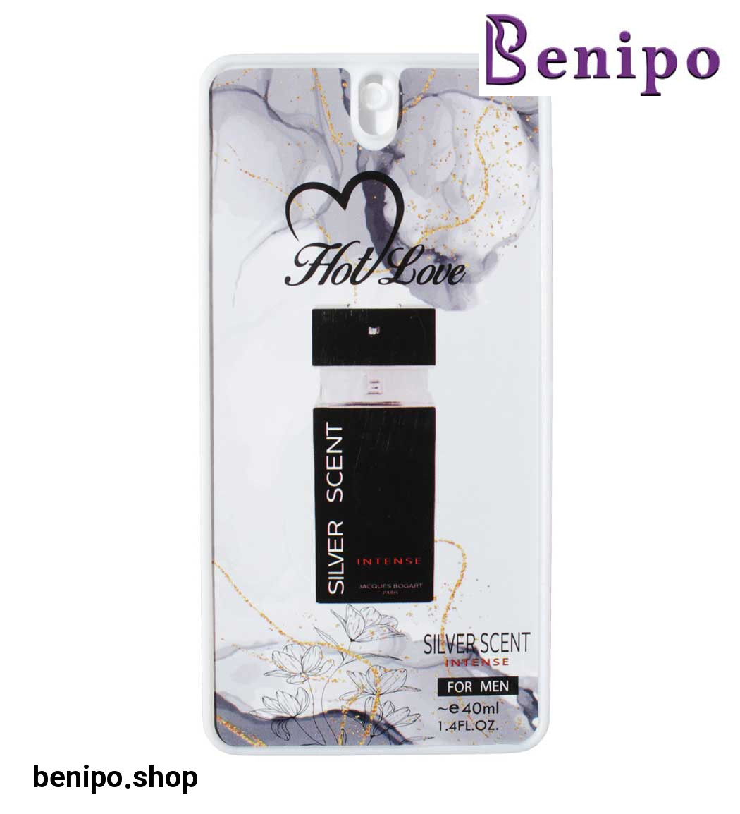 عطر جیبی مردانه مدل Bogart Silver Scent حجم 40میل