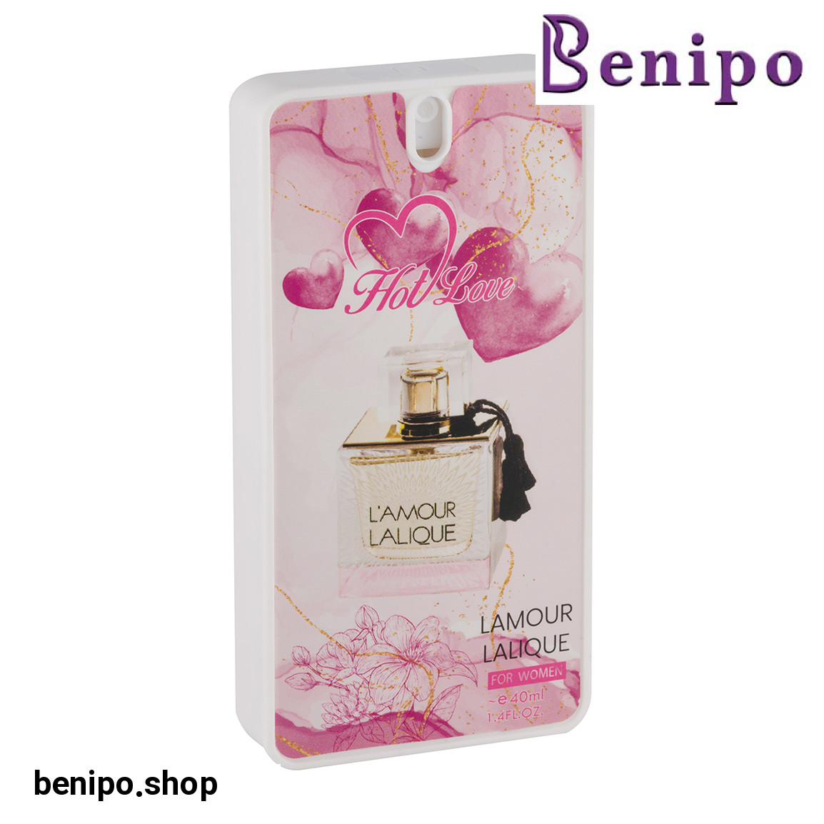 عطر جیبی زنانه مدل Lalique Lamour حجم 40 میلی لیتر