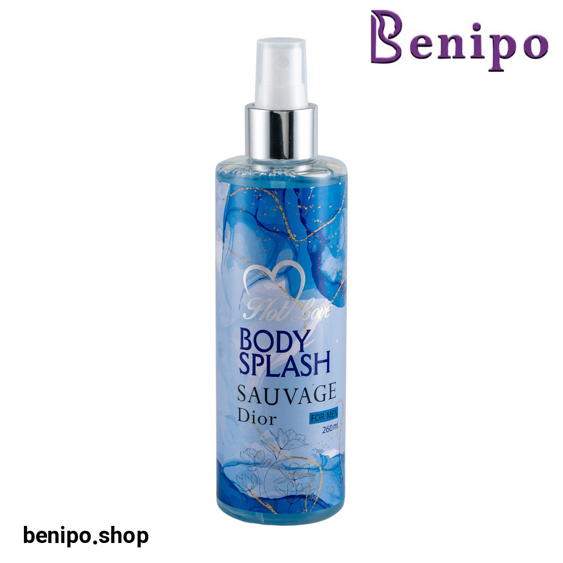 بادی اسپلش مردانه مدل Sauvage Dior حجم 260 میلی لیتر
