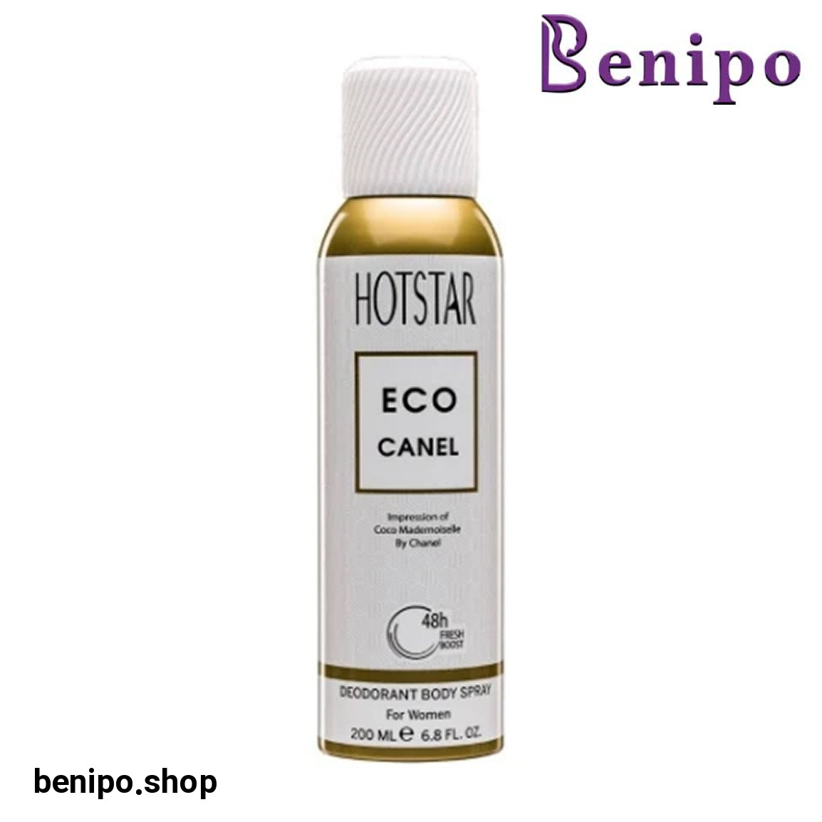 اسپری دئودورانت زنانه مدل Eco Canel حجم 200 میلی لیتر