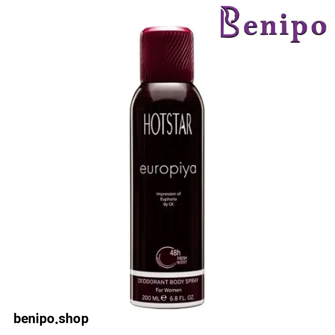 اسپری دئودورانت زنانه مدل Europiya حجم 200 میلی لیتر