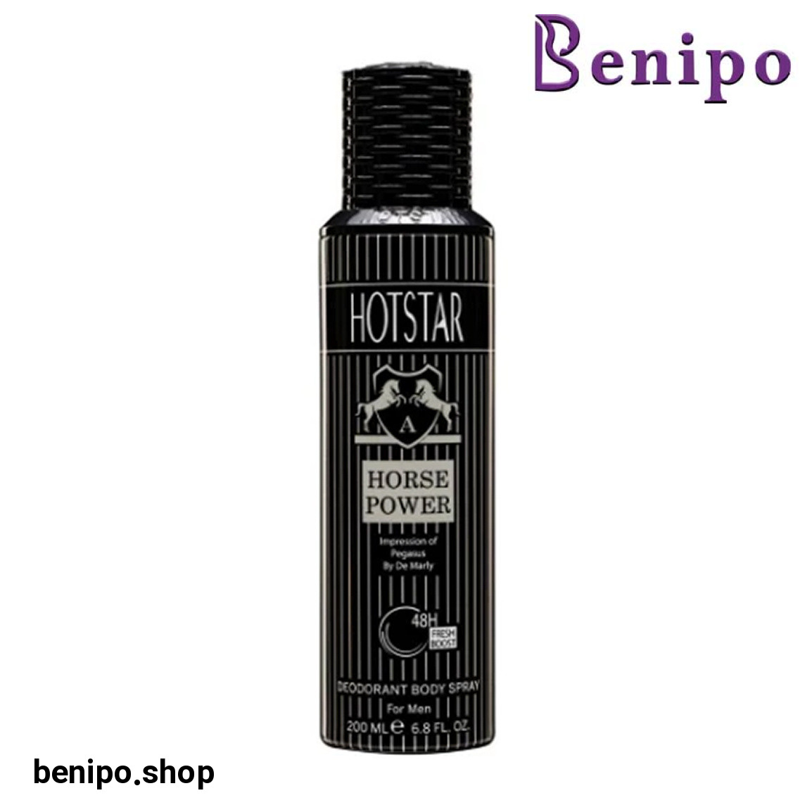 اسپری دئودورانت مردانه مدل Horse Power حجم 200 میلی لیتر