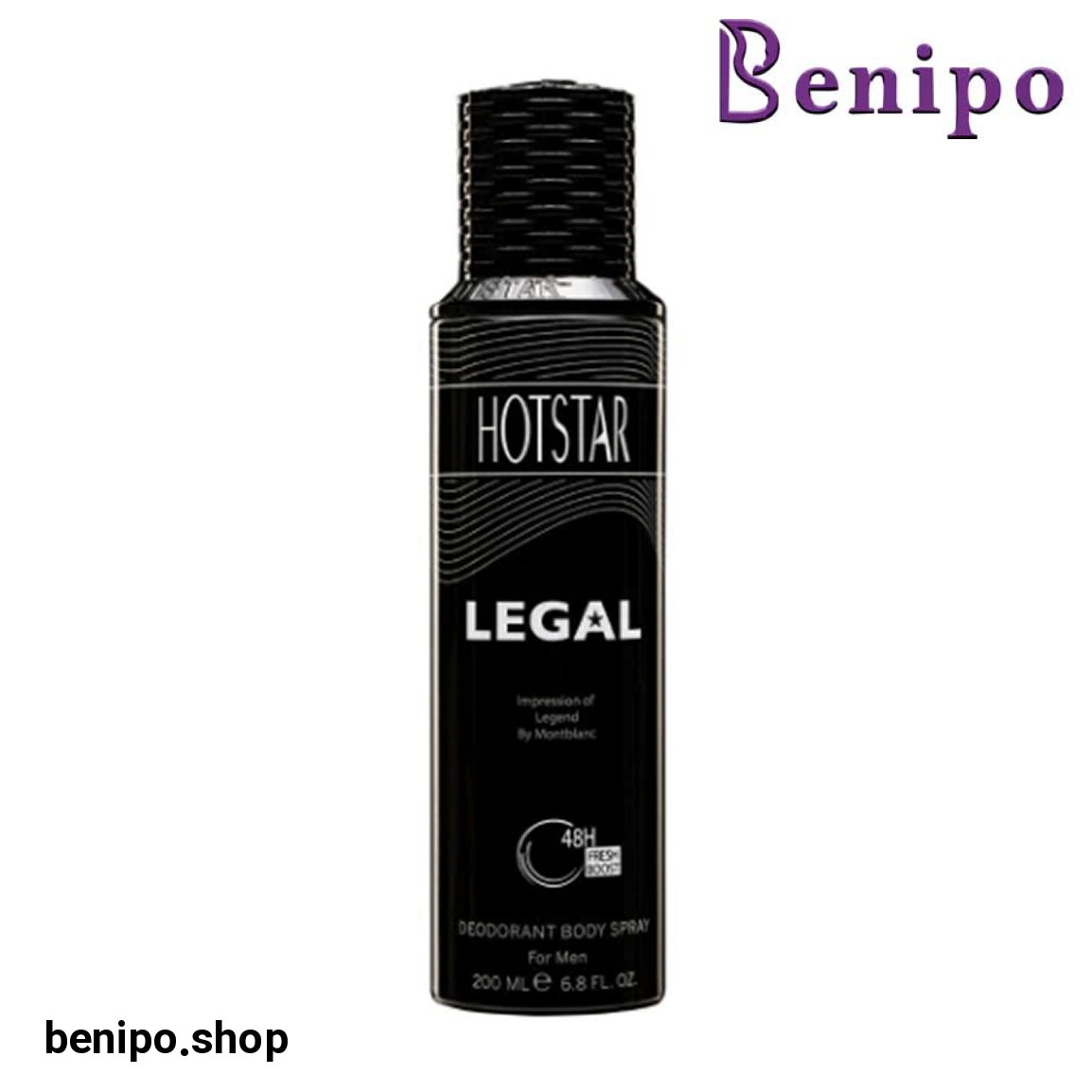 اسپری دئودورانت مردانه مدل Legal حجم 200 میلی لیتر