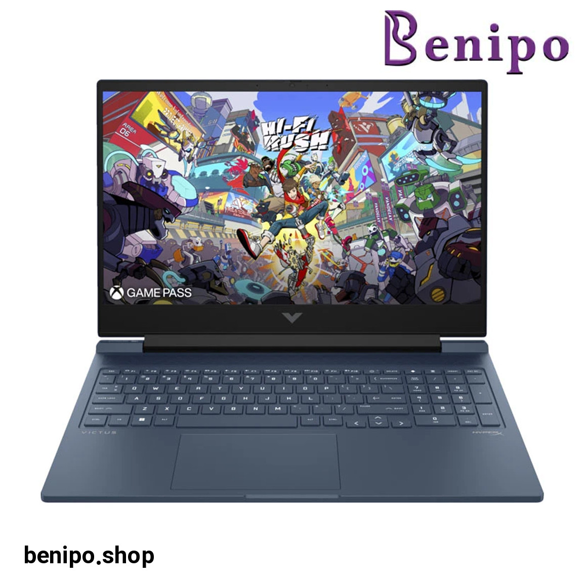 لپ تاپ 16.1 اینچی مدل Victus 16 Gaming Laptop R1015-i7 14700HX-64GB DDR5-2TB SSD-RTX4050-FHD