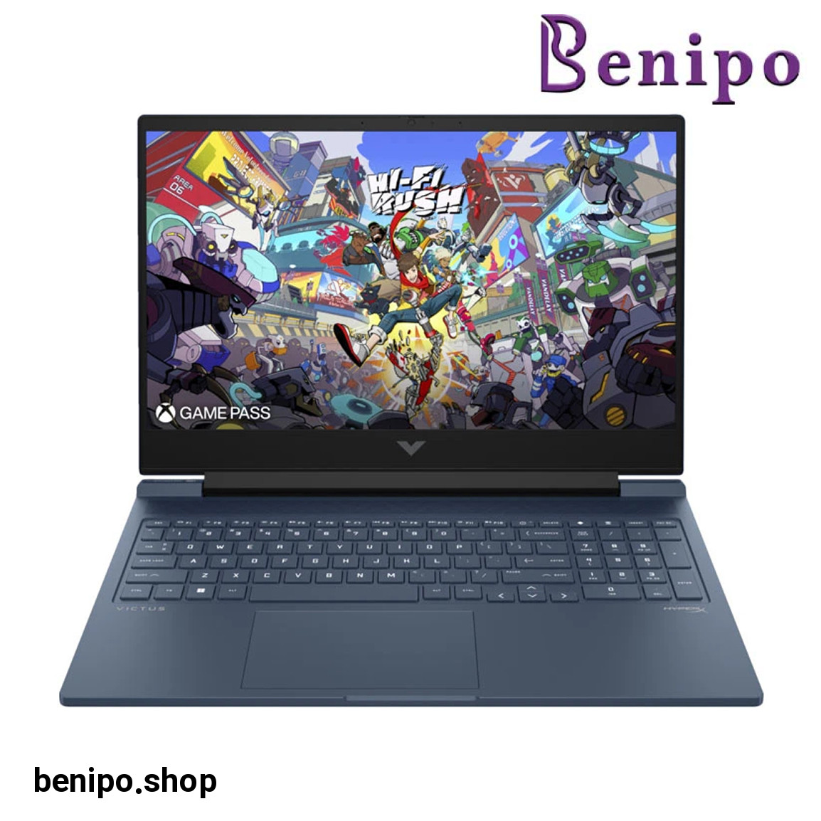 لپ تاپ 16.1 اینچی مدل Victus 16 R1052ne-i7 14700HX-32GB DDR5 4800MHz-1TB SSD-RTX4070 8GB-FHD 144Hz