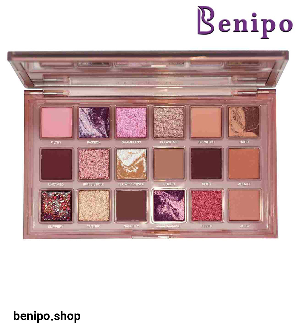 پالت سایه 18 رنگ مدل Naughty